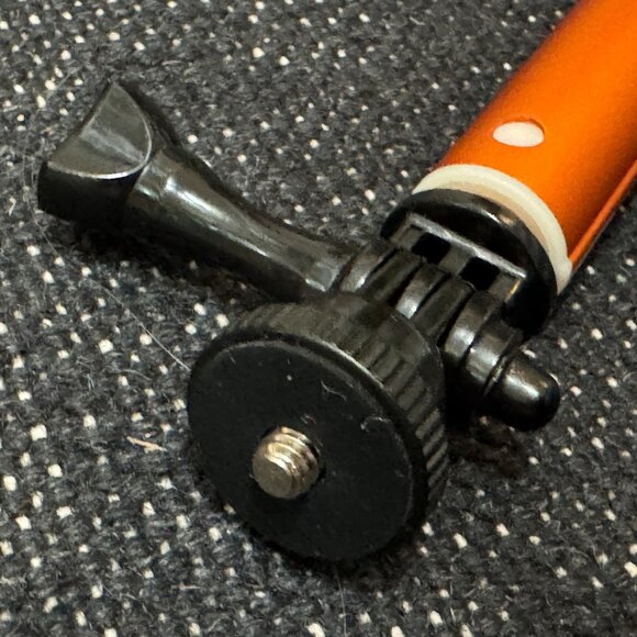 Ace3C Rhythm Selfie Stick Monopod with Mini Tripod Stand, Orange - Picture 9 of 16